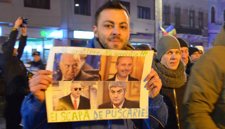 Tüntetés Kolozsváron