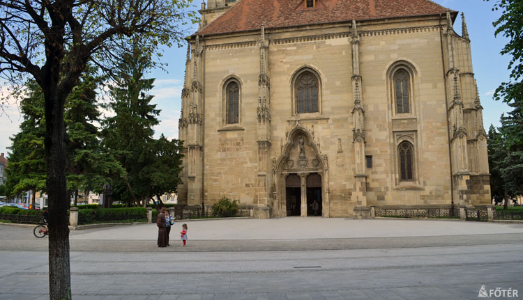 A kolozsvári Szent Mihály-templom bejárata