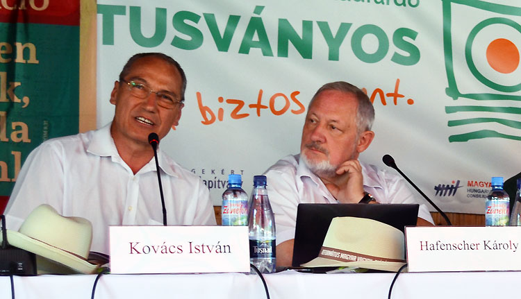 Kovács István és Hafenscher Károly